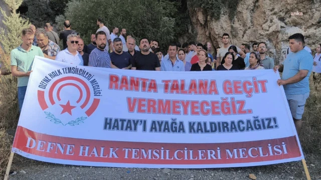 Hatay’daki yüz yıllık Dekuk Şelalesi, taş ocağı firmasının kontrolsüz patlatması sonucu tahrip oldu