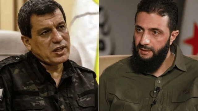 Ahmed eş-Şara, Mazlum Abdi ile görüştü: "SDG kontrolündeki tüm bölgelerde  yeşil Suriye bayrağı göndere çekilecek"