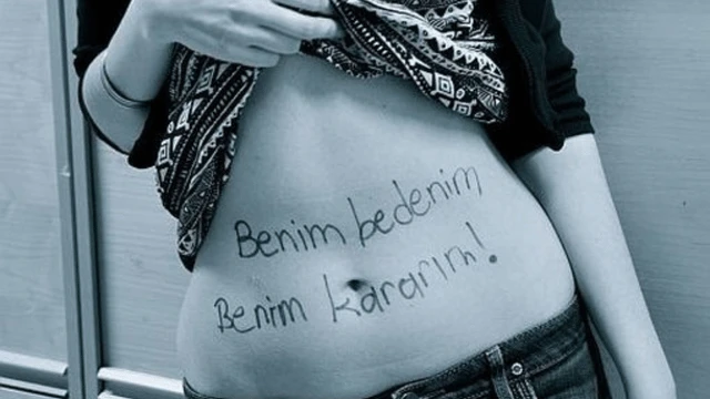 Bedenin sahibi kadındır!