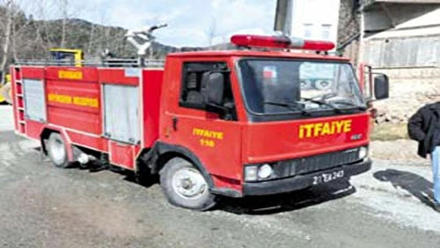 Trabzon'da Diyarbakırlı itfaiye aracı olmak