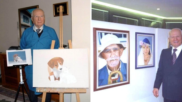 Türkiye sanat piyasasının gözde ressamı olarak Kenan Evren