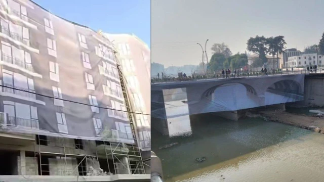 Beton ayakta, mekân çöktü